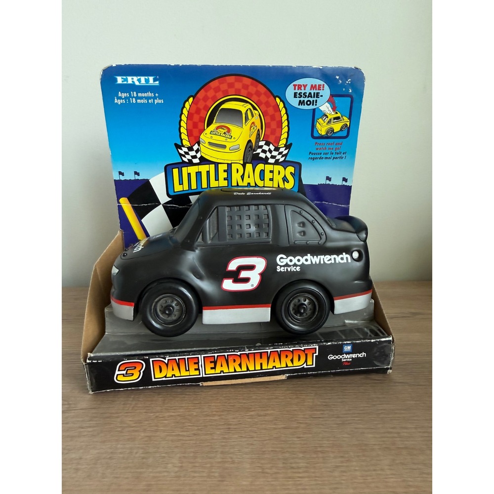 ERTL Little Racers Dale Earnhardt #3 GM Goodwrench NASCAR Toy Car 34190 Vintage